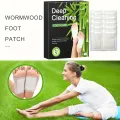 10pcs Bamboo Vinegar Foot Pads - Deep Cleansing,Foot Care Solution for Soft and Smooth Feet - Adhesive Sheets for Easy Use. 