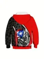 Puerto Rico Frog 3D Print Cute&Cozy Hoodie For Boys - Keep Him Warm And Stylish. 