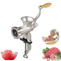 Manual Steel Meat Grinder Hand Operated Meat Mincer. 