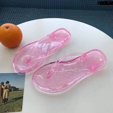 _%EF%B8%BE?%20Jelly%20Female%20Xia%20Ju%20Female%20School%20%EF%B9%81%20Wear-Resistant%20Transparent%20Words%20%EF%B8%B6%20Slippers%20?%20Home%20Raw%20Cool%20Bath%20Bathroom%20Non-Slip%20Slippers%20Crystal%20%5E%20-%20Image%205