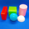 Educational Solids Set 9 Pieces Plastic Geometric Shapes. 