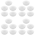 20 Pack Plant Saucers Drip Tray 6 Inch Clear Plastic Flower Pot Saucers for Indoor Plants, Plant Drip Tray for Pots. 