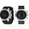 NORTH EDGE Digital Dive Watch for Men 100M Waterproof Dive Computer Watch with Compass Altimeter Barometer. 
