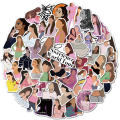 20/40/60PCS Singer Ariana Grande Stickers Stickers for Laptop Luggage Skateboard. 
