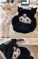 Sutuiying Cartoon Doll Cushion Office Chair Cushion Cute Creative Plush Winter Warm Comfortable Bedding Pillow Gift For Girls Dormitory. 