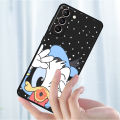 Mickey Stich Donald Duck Case For Samsung Galaxy S23 S22 Ultra S20 FE S21 S10 S9 S24 Note 20 10 Plus 9 Phone Cover. 