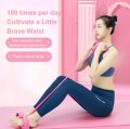 Pull Reducer Body Shape Trimmer Yoga Pull Natural Rubber Reducer Exerciser Fat Buster Home Gym Equipment and Bands Leg Hand Biceps, Legs Ankle Straps for Resistance Training, Physical Therapy,. 
