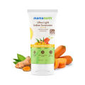 Mamaearth Ultra Light Indian Sunscreen SPF 50 PA+++  50g. 