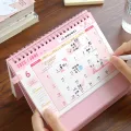 2023 Ins Solid Color Calendar Simple Desktop Calendar Daily Schedule Planner Office School Medium Small With Two Free Stickers. 