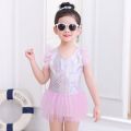 Swimsuit Baby Mickey Children Cute Princess Infant Girl Swimsuit Children Children South Korea Bikini ins. 