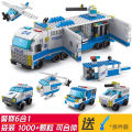 Lele Brothers 8577 Hot-Selling Black Hawk SWAT  Series Mecha Building Blocks Assembly Boys' Toy Gift Box Cross-Border. 