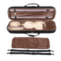4/4 Size Violin Box With Hygrometer Hard Shell Violin Storage Case Musical I MUF. 