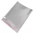 100pcs 8*10 Inches Clear Transparent Polythene Bags BOPP Bags with Selfsealing Sticker. 