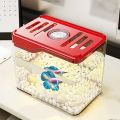 Aquarium Transparent Mini Fish Drop Resistant Shatterproof Desktop Fish Plastic Stackable Turtle Home. 
