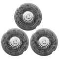 3X Electric Blade , Suitable for FR8 Replacement Anti-Rust Cleaner Shaving Shaver Head for. 
