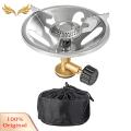 SuperRide Outdoor Stove Temperature-resistant Sturdy Mountaineering Gas Burner. 