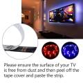 Bias Lighting RGB LED Light Strip Kit TV Backlight 5V USB Strips Flexible Waterproof LED Lamp With 24 Keys IR Remote Controller For TV Background HDTV PS4 Flat Screen Car ( 9.84ft/3m ). 