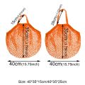 【ALLGOOD】 Cotton Fishnet Portable Reusable Storage Handbag Tote Net Turtle Bags Mesh Bag Woven Net Tote. 