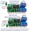 Flip-Flop Latch Relay Module Mosfet 3.3v-24v 8a Aod4184 Chip Bistable Self-Locking Switch Low Pulse Trigger Module For Arduino. 