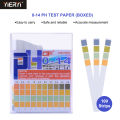 YIERYI 100pcs PH Test Strips Indicator Test Paper Premium Litmus Tester Paper Ideal for Test pH Level of Water. 