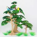 Ecological Plastic Simulation Cypress Cypress Pine Trees Coconut Tree Mini Vivid Landscape Tree Model Garden. 