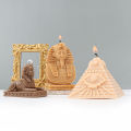 3D Silicone Plaster Epoxy For Soap Soy Polymer Festival Decor Handmade Home Gifts Resin Molds Egypt Sphinx Pyramid. 