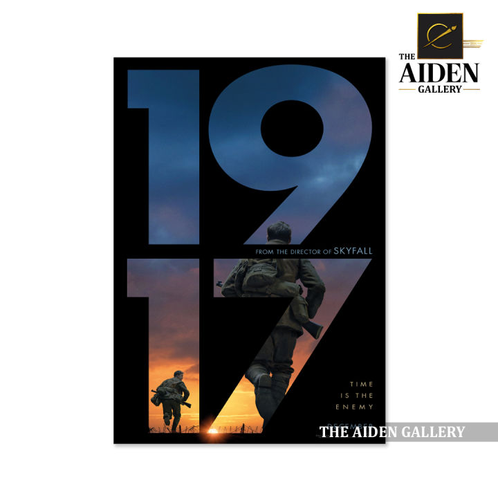 1917 Movie Poster A3 Size (29.7 cm x 42 cm) Unframed Poster Print Wall Décor