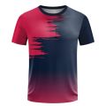 Quick Drying Table Tennis Clothes Men's T-shirt Printing Badminton Uniforms Women Training T shirt Boys Breathable Sportswear. 