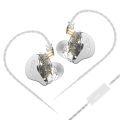 CCA CRA Metal Wired Headset High Frequency In-Ear Music Monitor Headphones Noice Cancelling Earbuds Earphone With Microphone. 