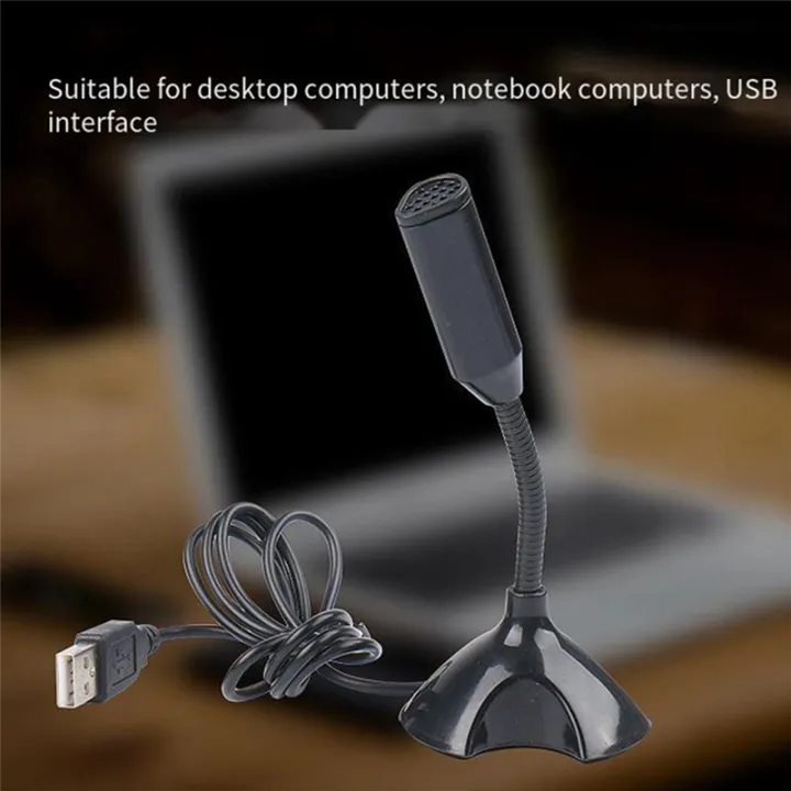 USB%20Laptop%20Microphone%20Voice%20Mic%20High%20Sensitivity%20Mini%20Studio%20Speech%20Mic%20Stand%20with%20Holder%20Gaming%20Conference%20for%20PC,Black%20-%20Image%203