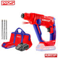 EmTop P20s Codless Rotary Hammer (With Battery + Charger). 
