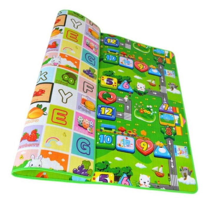 200*180 cm Kids Play Mat Toddler Activity Mat Multipurpose Mat Baby Playing Mat Educational Toy Baby Gift Pack Large Playmat