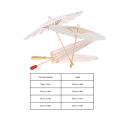 [pantorastar] White Color Paper Decorative Umbrella Parasol School Decor Photo Prop (30cm). 