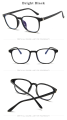 Computer glasses Classic Retro Anti Blue Light Blocking Eye Glasses Unisex Optical Eyeglasses Computer Glass Optical Frame. 