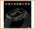 T900 Ultra Smart Watch with 2.09 HD Display, Fast mart, Heart Rate, Sports Mode, Sleep Monitoring, Wireless Charge Walking, Running, Cycling,  Bluetooth Calling Watch, T900 Ultra Smart Watch with Wireless Charger and Silicone Strap, Bluetooth Connectivity. 