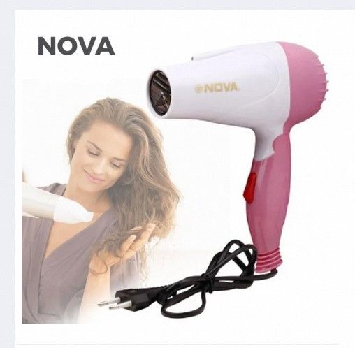 Professional Nova Foldable Hair Dryer , Compact and Powerful for Salon-Quality Styling