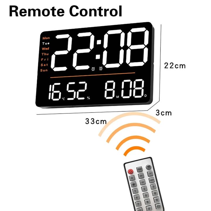 wall%20clock%20LED%20Large%20Digital%20Wall%20Clock%20Remote%20Control%20Temperature%20Date%20Week%20Display%20Adjustable%20Brightness%20Modern%20Living%20Room%20Alarms%20Clocks%20-%20Image%206