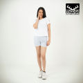 Moose Retro Printed Crew Neck T-shirt – A67 Brilliant White. 