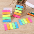 100Pcs/Set 5 Color Index Sticky Notes Index Label Stickers PET Sticky Notes Highlighter Translucent Page Makers For Page. 