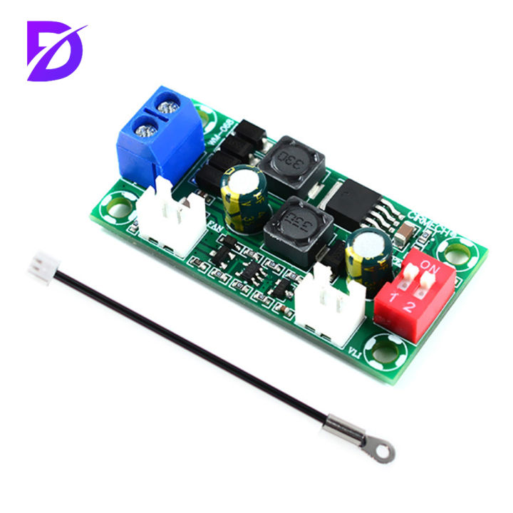 Dc 12v 24v Governor Electronic Temperature Control Fan Module Temperature Control Board Specifications Cooler For Cpu Cooling