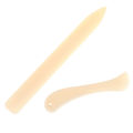 2Pcs Bone Folder Craft Tools Leather Scoring Folding Creasing Paper Accessory. 