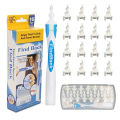 Find Back Ear Wax Removal – Silicone Smart Swab Disposable Ear Wax Cleaner System With 16 Replacement Heads. 