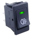 4-Pins Universal 12V 35A Car Fog Light Rocker Switch LED Dashboard New. 