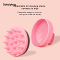 Sutuiying 【2025 Version】 Silicone Shampoo Brush Massage Scalp Comb Smoothing Hair Tool Hair Washing Comb Bath Shower Brush Salon Hairdressing Tool 1PC. 