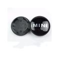 4pcs Cooper Car Alloy Wheel Center Hub Cap Emblem Badge for MINI Black Logo 54mm. 