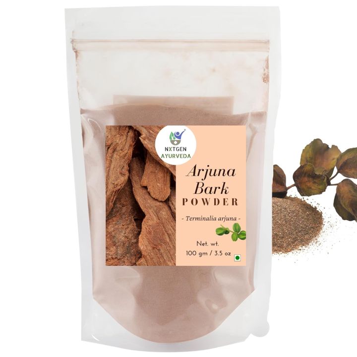 Nxtgen Ayurveda Arjun Chaal Powder | 100g | Arjuna Bark Powder(FROM ...