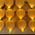 Vesak Poson Pahan Weta Electric LED Bulbs Oil Lamps 20 Lamps and 48 Lamps Set for Traditional Celebration. 