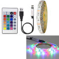 5v Usb Power Led Strip Rgb /white/warm White Tira Led Hdtv Tv Desk Pc Screen Backlight Bias Lighting 0.5cm 1m 2m 3m 4m 5m. 
