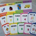Flash Cards ABC Numbers Shapes Colours - Baby kids Early Educational Toys Gift. 