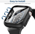 Casing for smart watch full casing with tempered glass. 